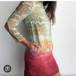 Anthropologie Maeve Cleome Dress size S